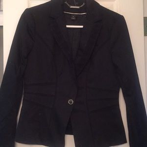 White House Black Market Black Lon Sleeve Jacket